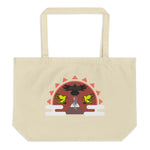 YATAGARSU Large organic tote bag