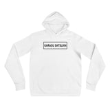 Karasu White Banner Unisex hoodie