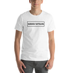 Karasu White Banner Short-Sleeve Unisex T-Shirt